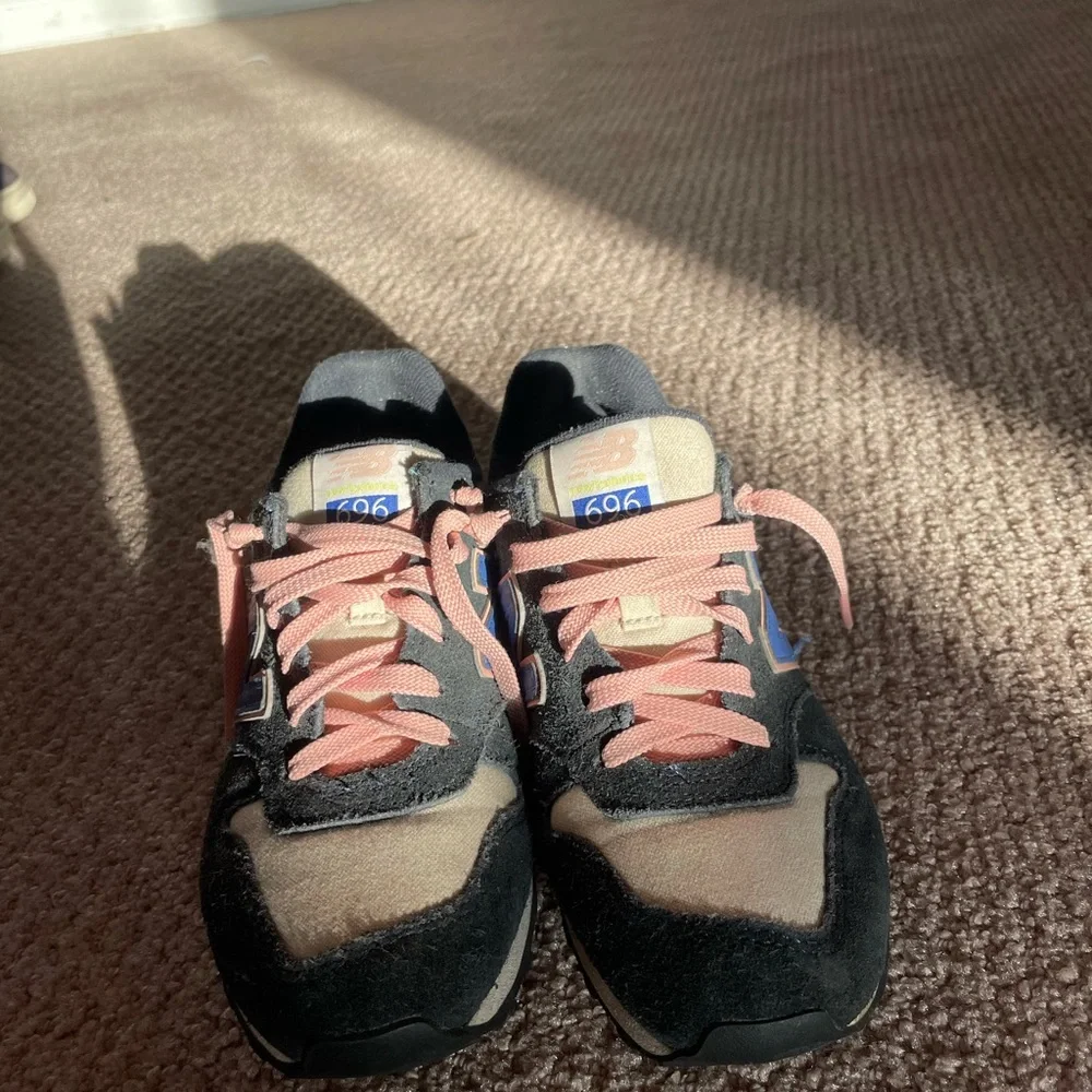 New Balance J Crew 696 Retro Runner Sneakers